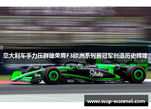意大利车手力压群雄荣膺F3欧洲系列赛冠军创造历史辉煌